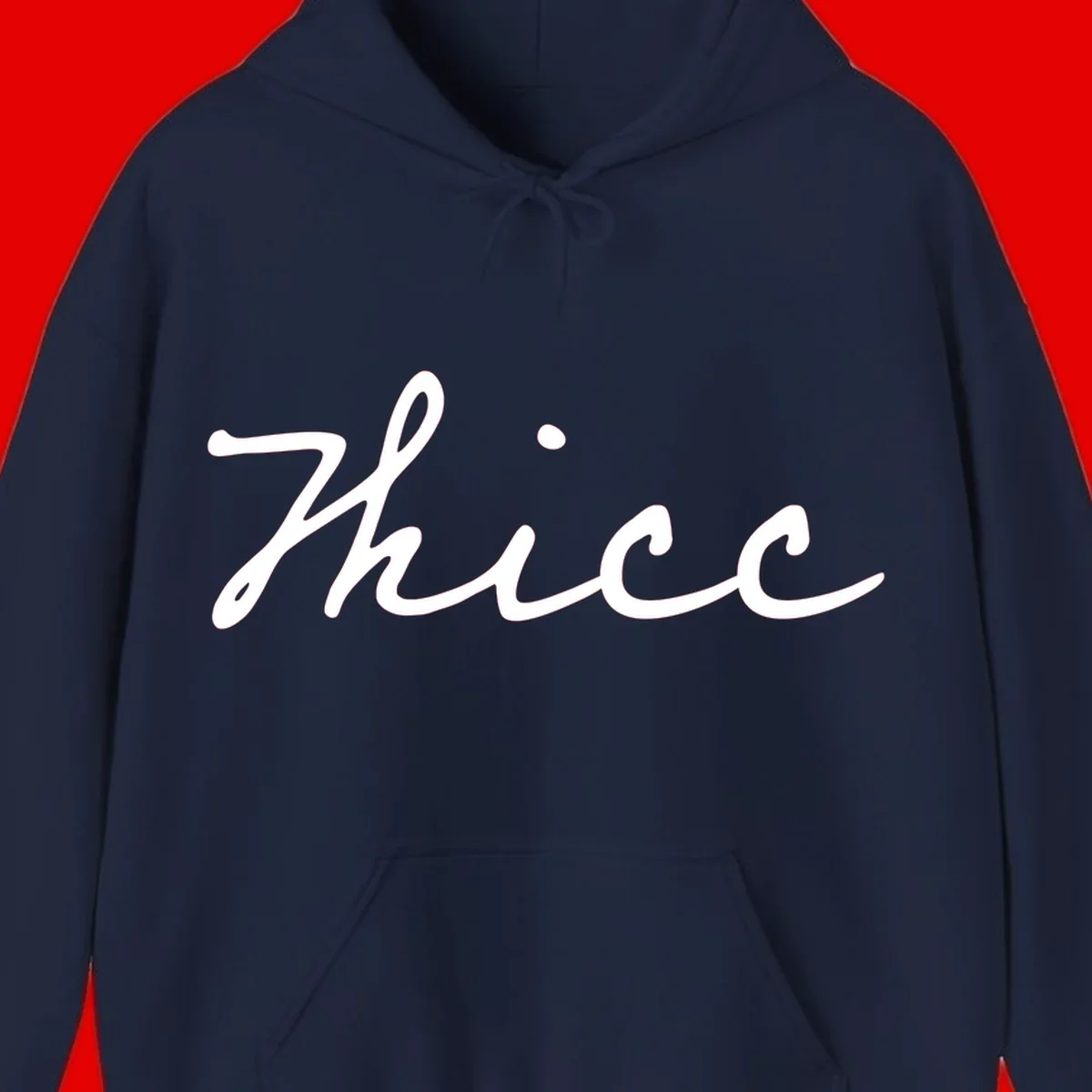 White cursive script spelling 'thee' with decorative dot on gray background