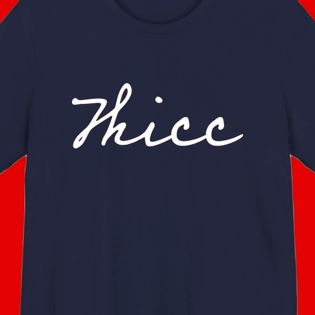 White cursive script spelling 'thee' with decorative dot on gray background