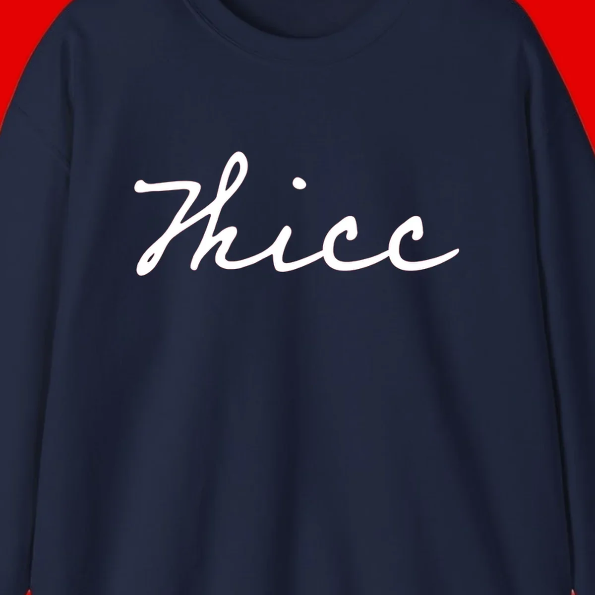 White cursive script spelling 'thee' with decorative dot on gray background