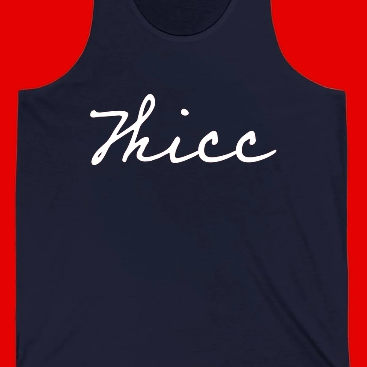 White cursive script spelling 'thee' with decorative dot on gray background