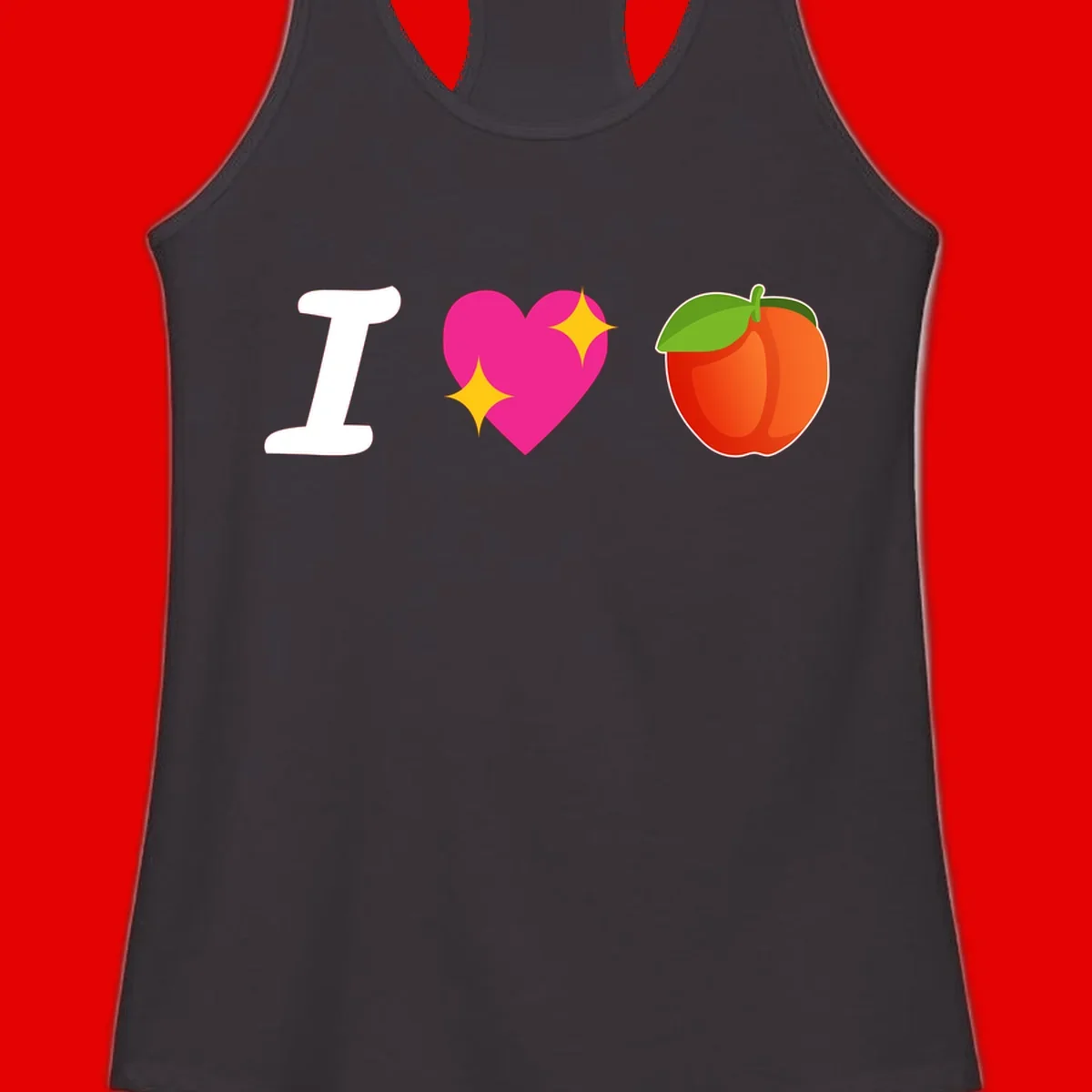I love apples rebus design with large white I, magenta heart with yellow sparkles, and red apple with green leaf
