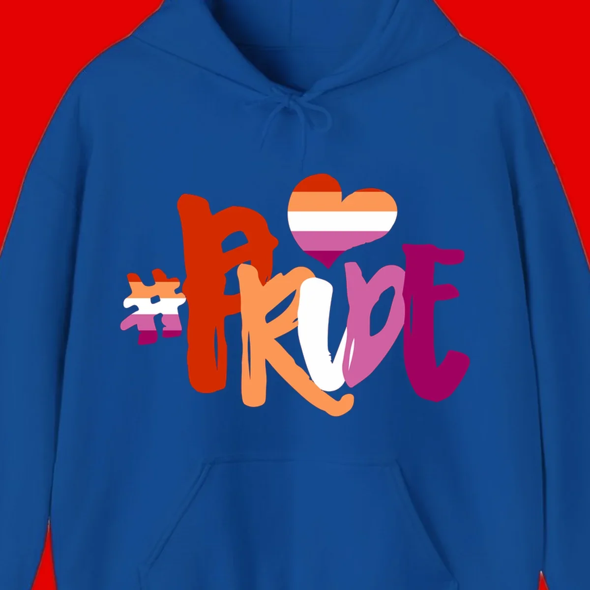 Love pride heart flag design with colorful letters, rainbow heart, and puzzle pieces in pride colors