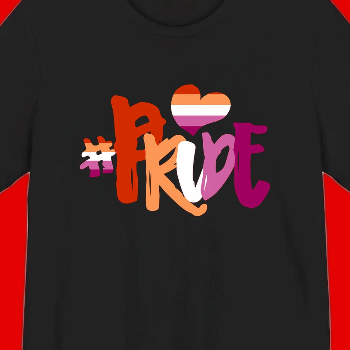 Love pride heart flag design with colorful letters, rainbow heart, and puzzle pieces in pride colors