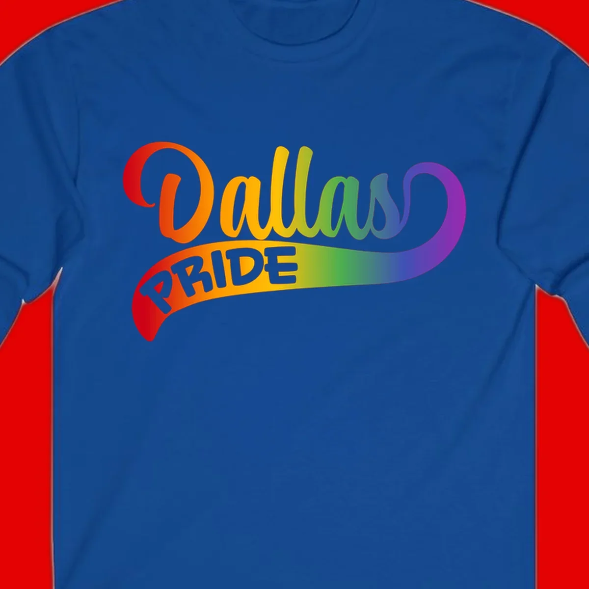Colorful equality pride rainbow gradient design with flowing text and vibrant spectrum colors