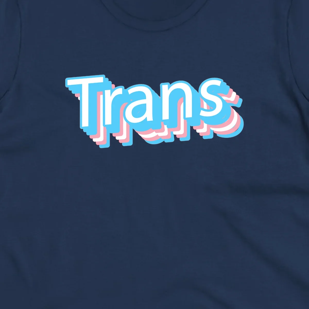 Titans 3D layered text design with cyan blue, pink, and white dimensional shadow effects on gray background