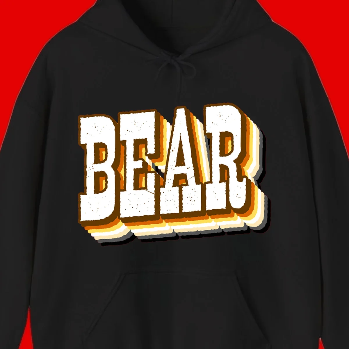 Dead bread toast graphic with thick brown letters featuring layered orange and yellow gradient effect on gray background