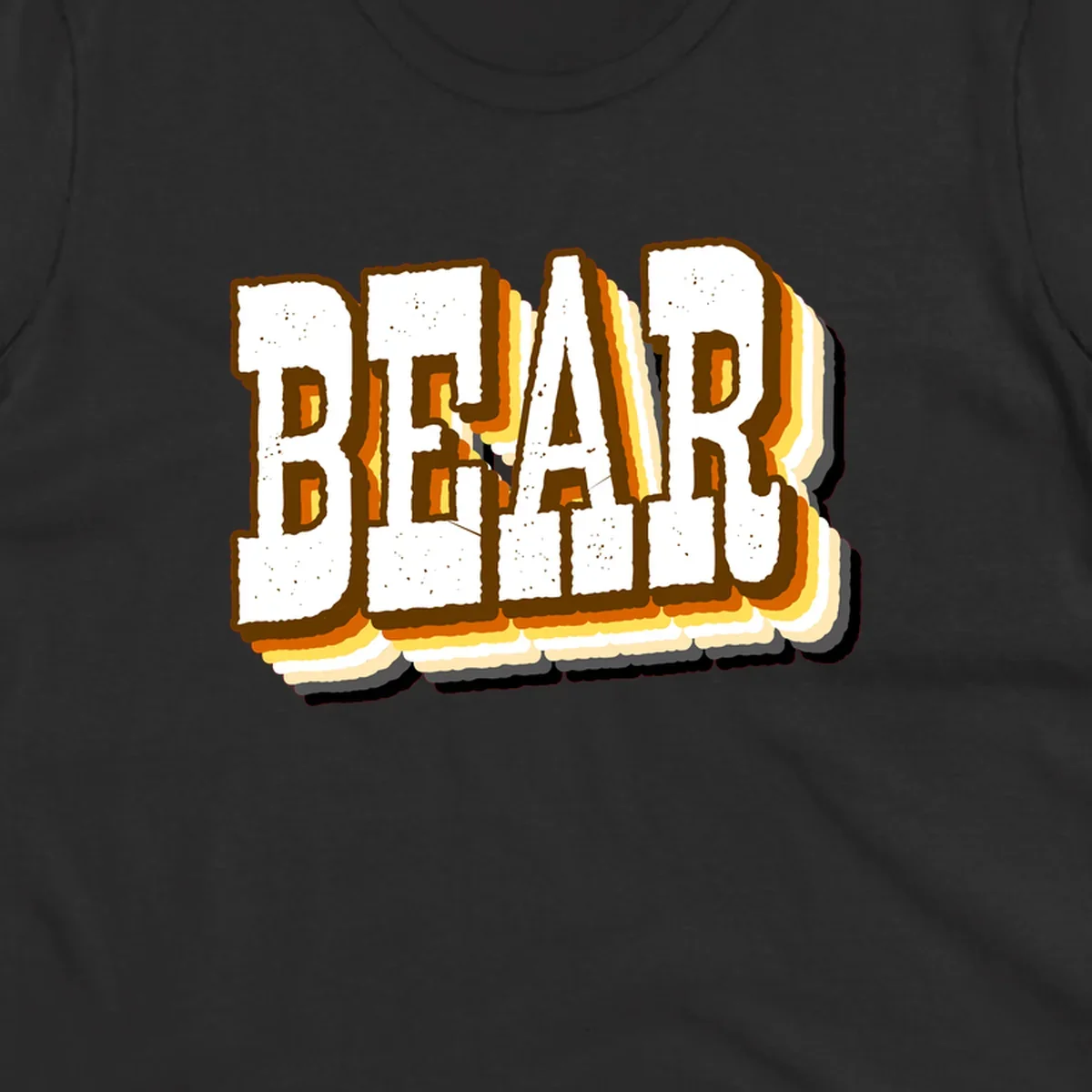 Dead bread toast graphic with thick brown letters featuring layered orange and yellow gradient effect on gray background