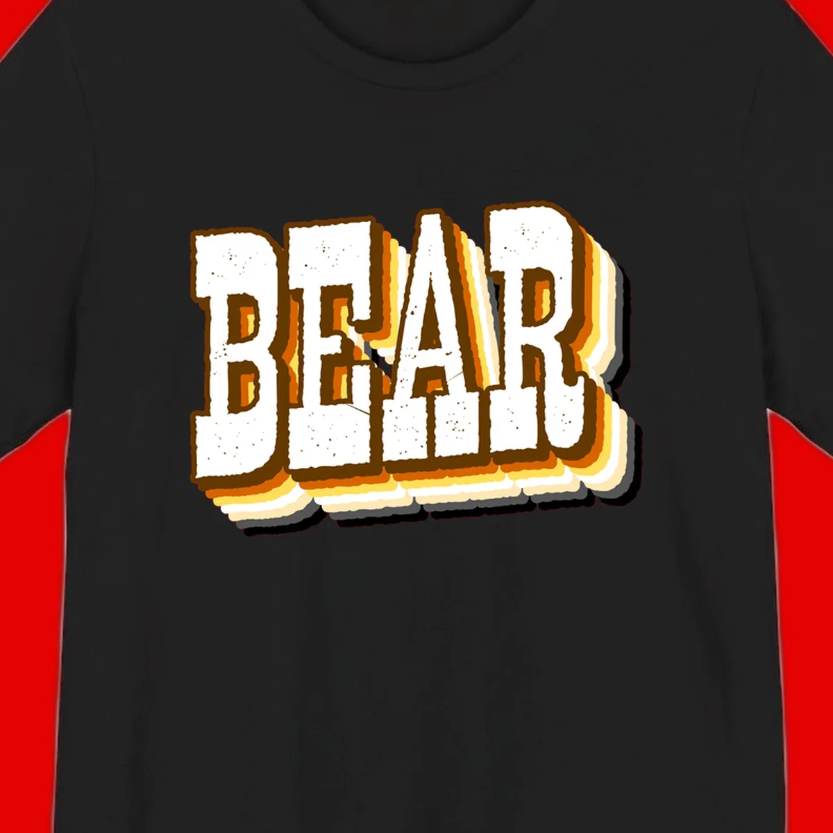Dead bread toast graphic with thick brown letters featuring layered orange and yellow gradient effect on gray background