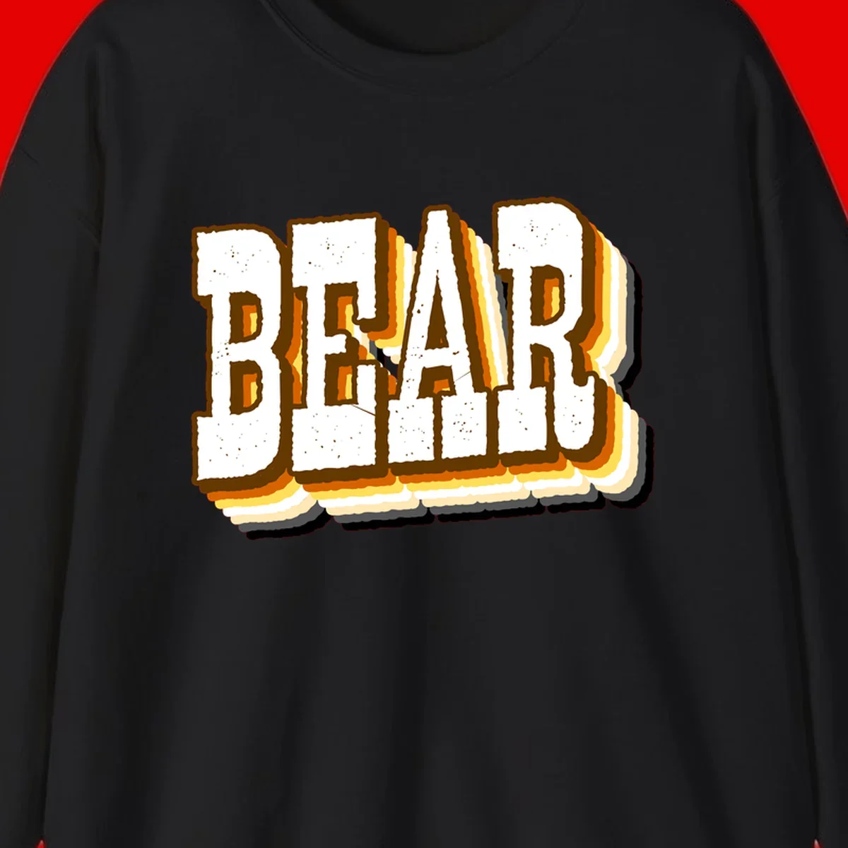 Dead bread toast graphic with thick brown letters featuring layered orange and yellow gradient effect on gray background