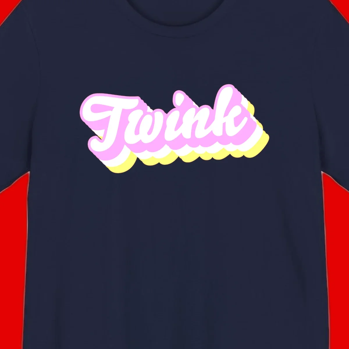 Froze ice cream cone design with pink, white, and yellow scalloped layers and playful typography on gray background