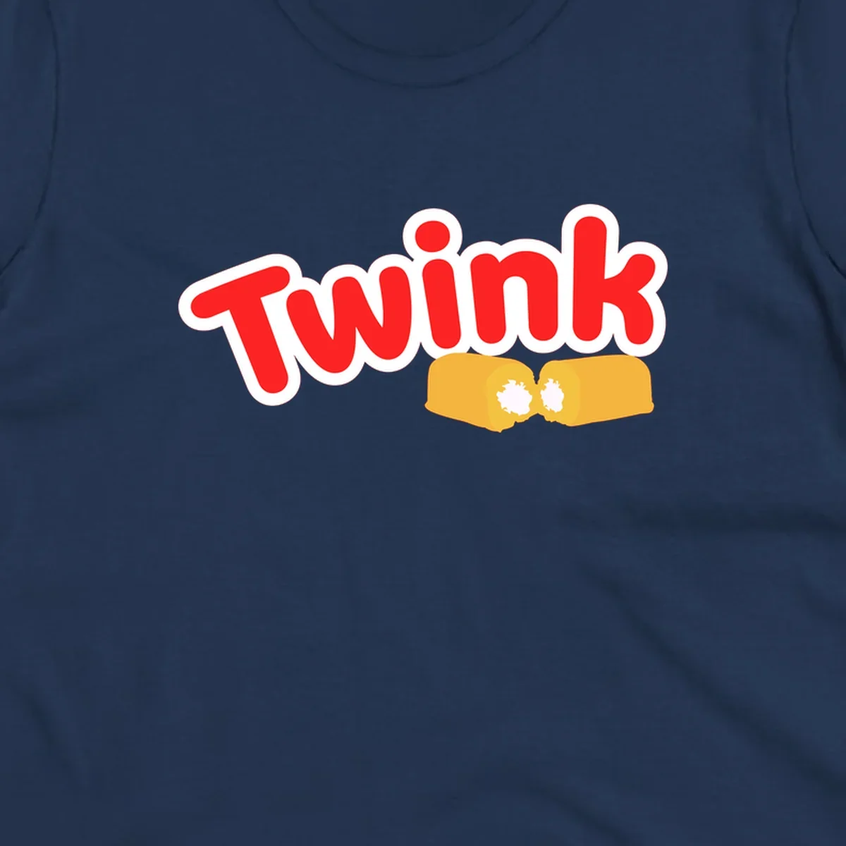 Red 'TWINK' text with white outline above two gold fists bumping together in celebration