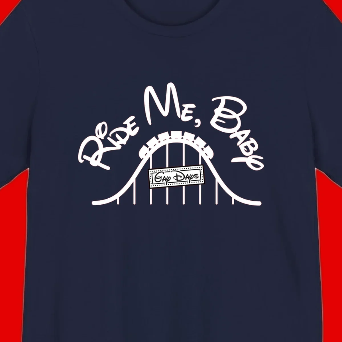 Nautical ship wheel design with 'Once More Into The Gap Days' text and wavy water elements for adventure-themed apparel