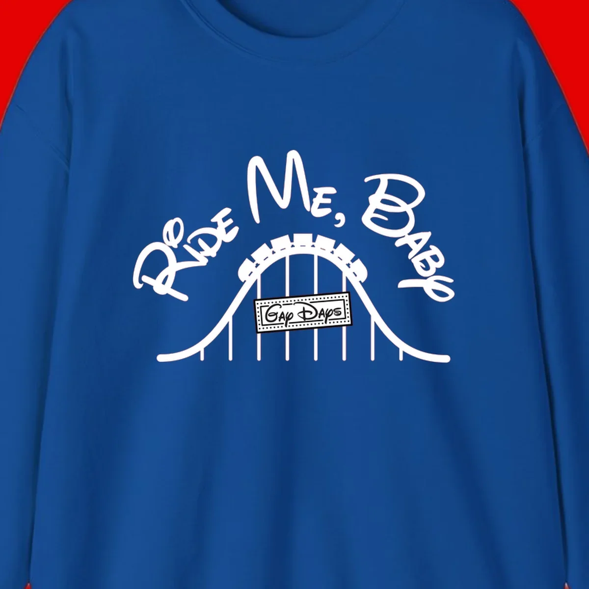 Nautical ship wheel design with 'Once More Into The Gap Days' text and wavy water elements for adventure-themed apparel