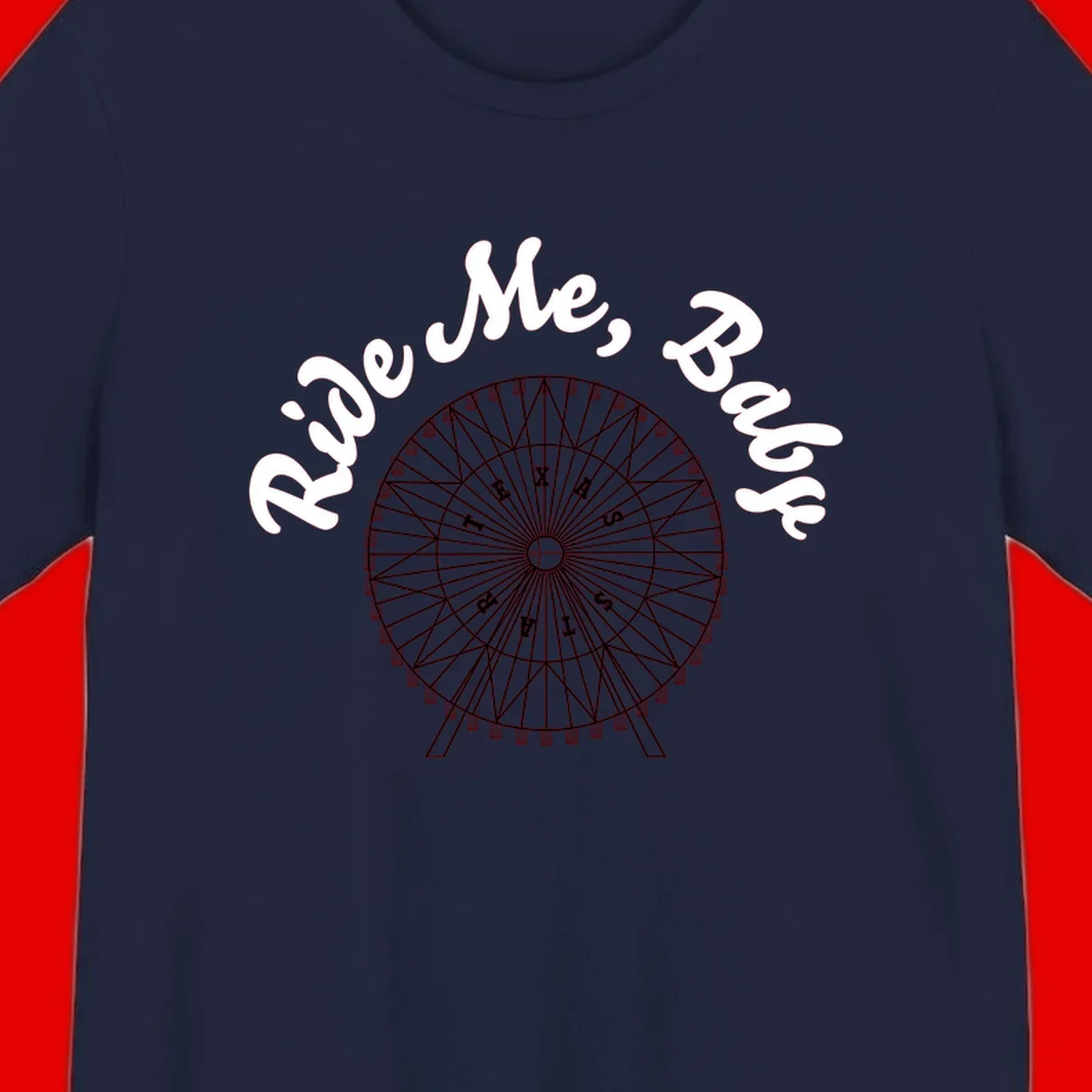 Detailed illustration of a ferris wheel with 'Rescue Me' text in white script above and below the mechanical structure on gray background