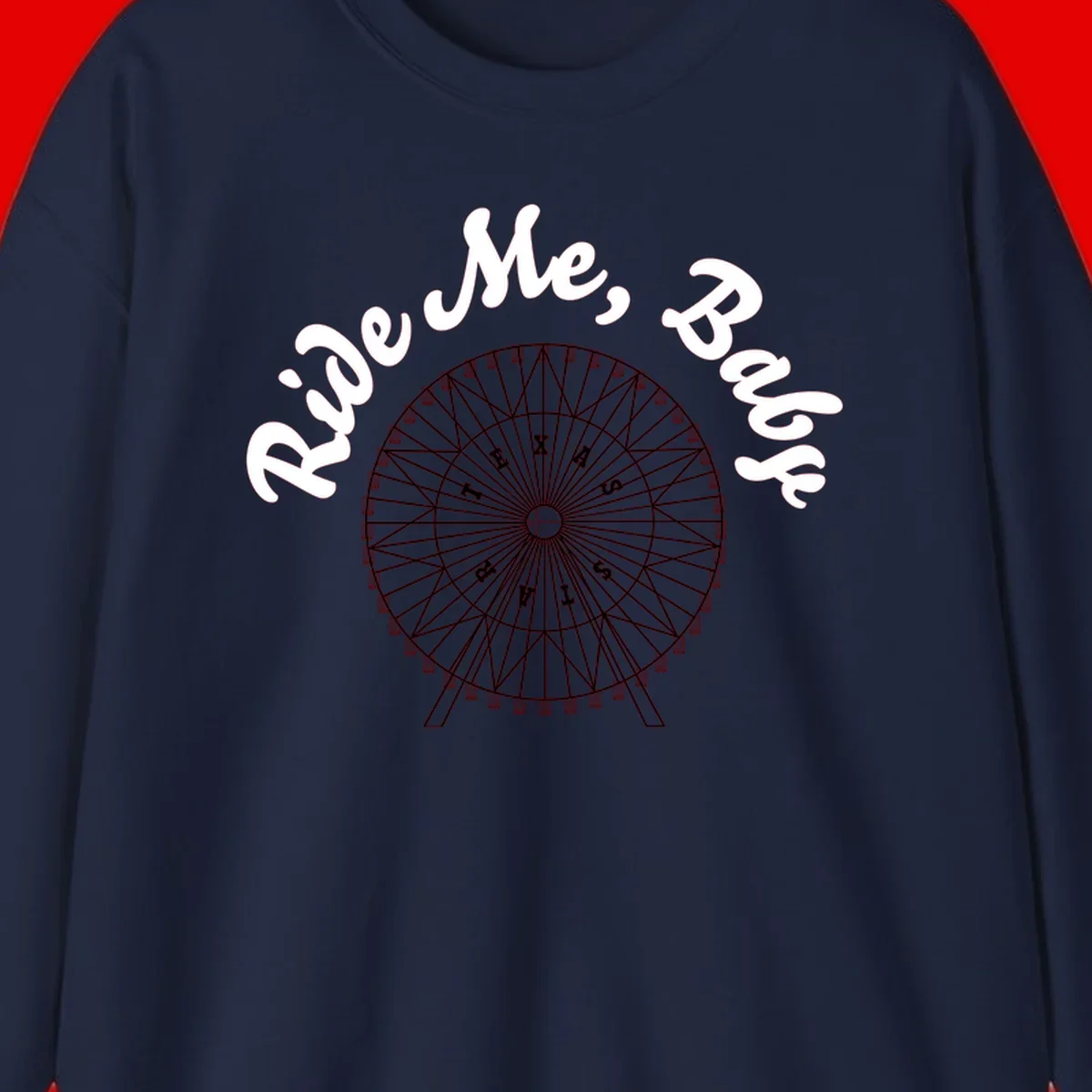 Detailed illustration of a ferris wheel with 'Rescue Me' text in white script above and below the mechanical structure on gray background