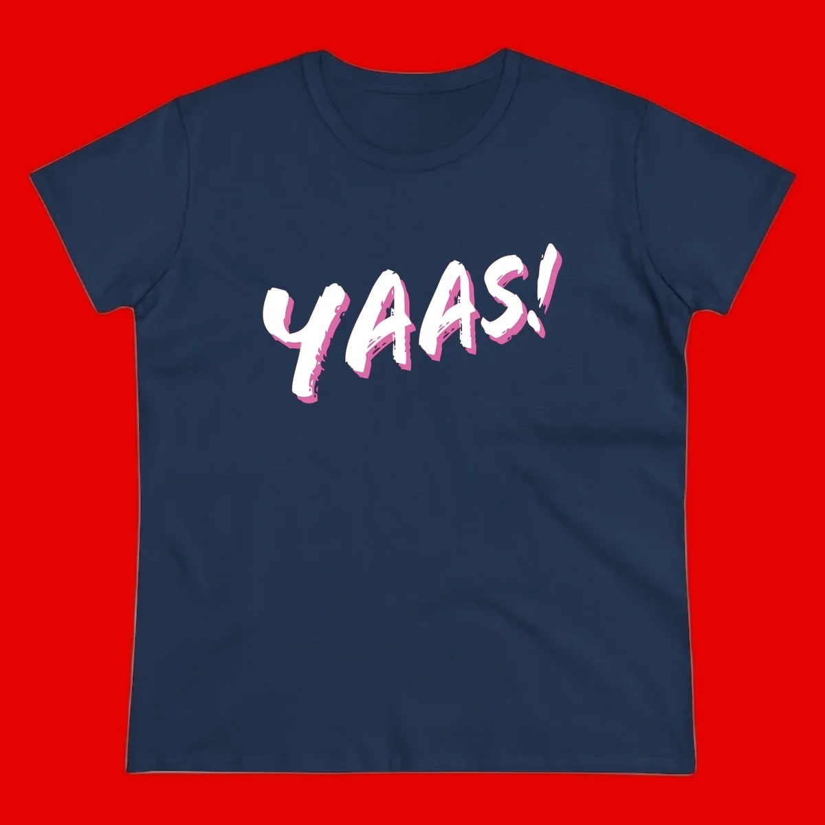 Abstract wavy shapes design with layered white and magenta flowing forms creating a three-dimensional modern art effect
