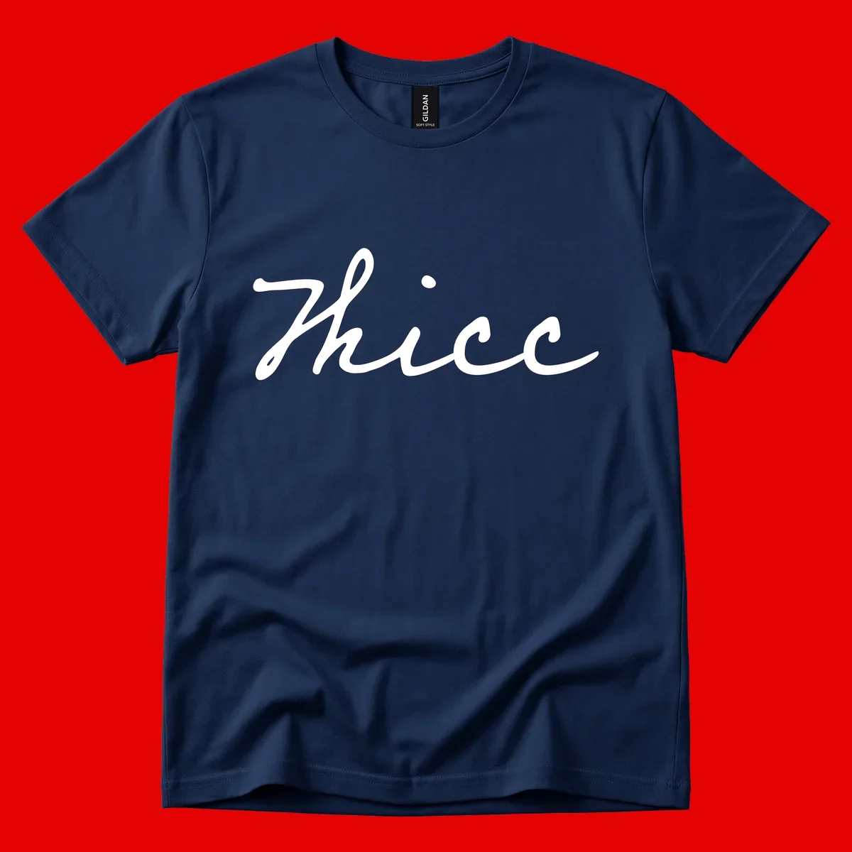 White cursive script spelling 'thee' with decorative dot on gray background