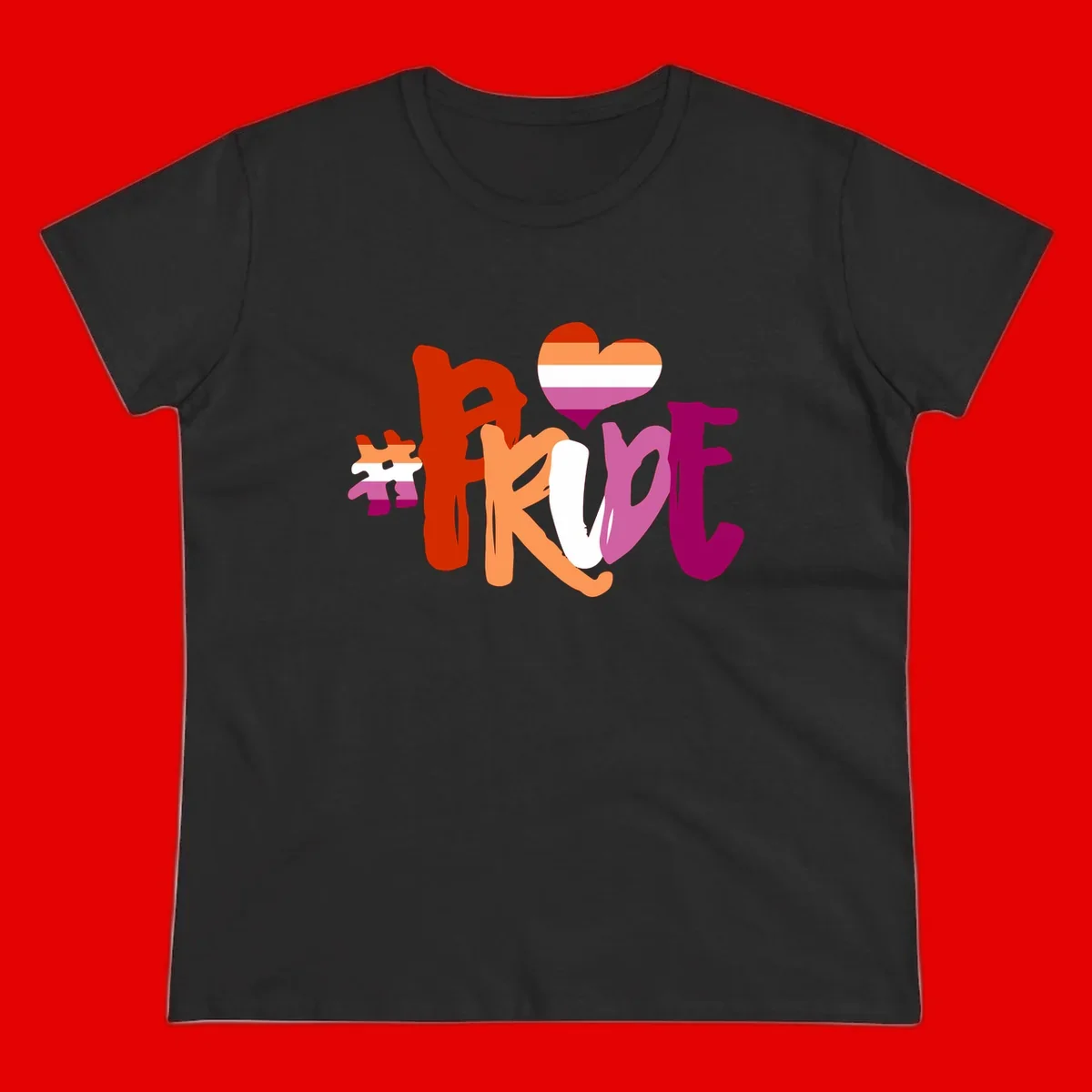 Love pride heart flag design with colorful letters, rainbow heart, and puzzle pieces in pride colors