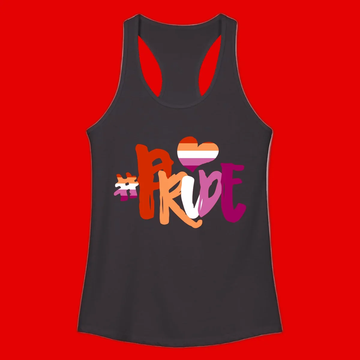 Love pride heart flag design with colorful letters, rainbow heart, and puzzle pieces in pride colors