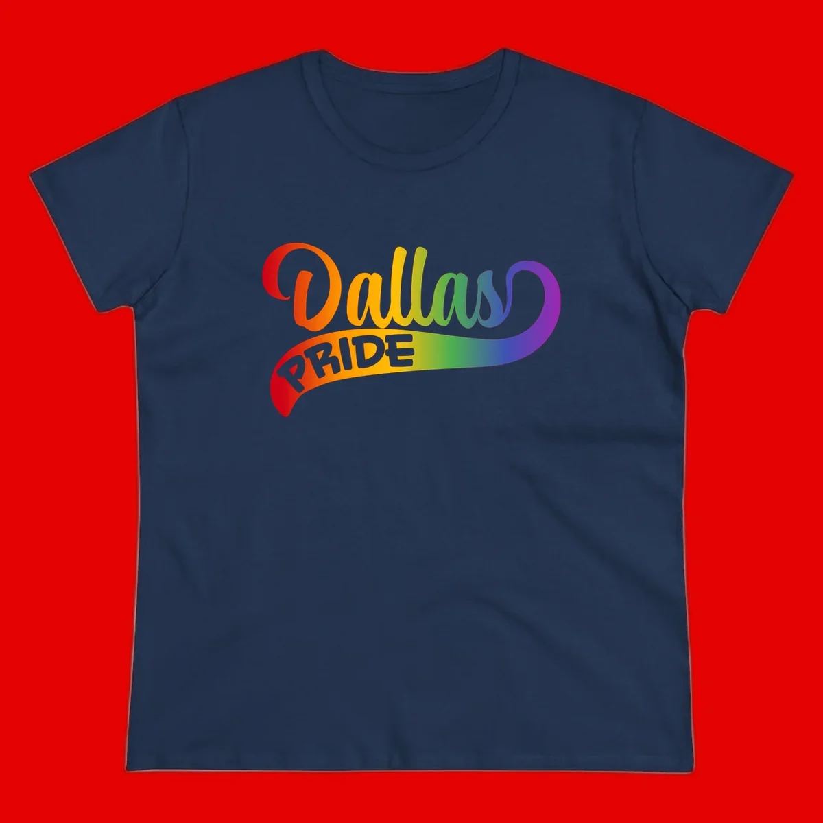 Colorful equality pride rainbow gradient design with flowing text and vibrant spectrum colors
