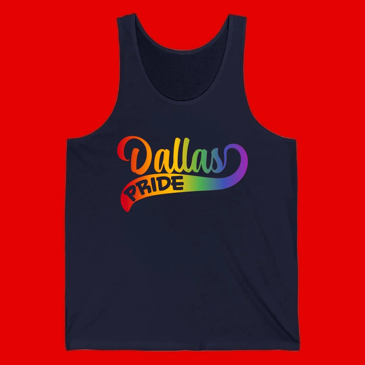 Colorful equality pride rainbow gradient design with flowing text and vibrant spectrum colors