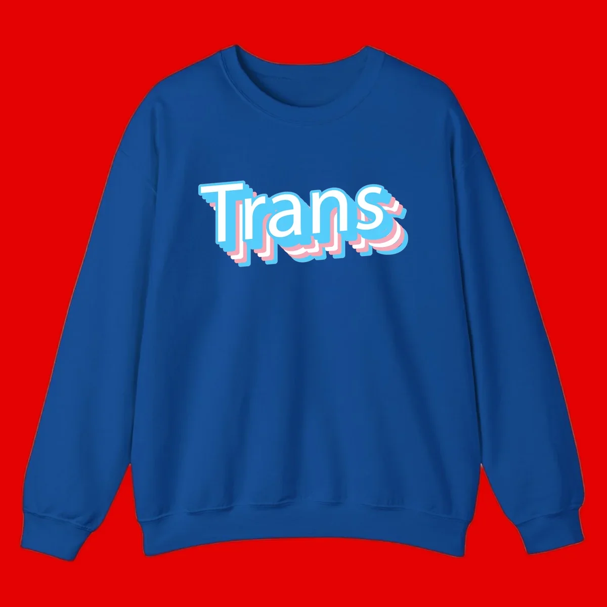 Titans 3D layered text design with cyan blue, pink, and white dimensional shadow effects on gray background