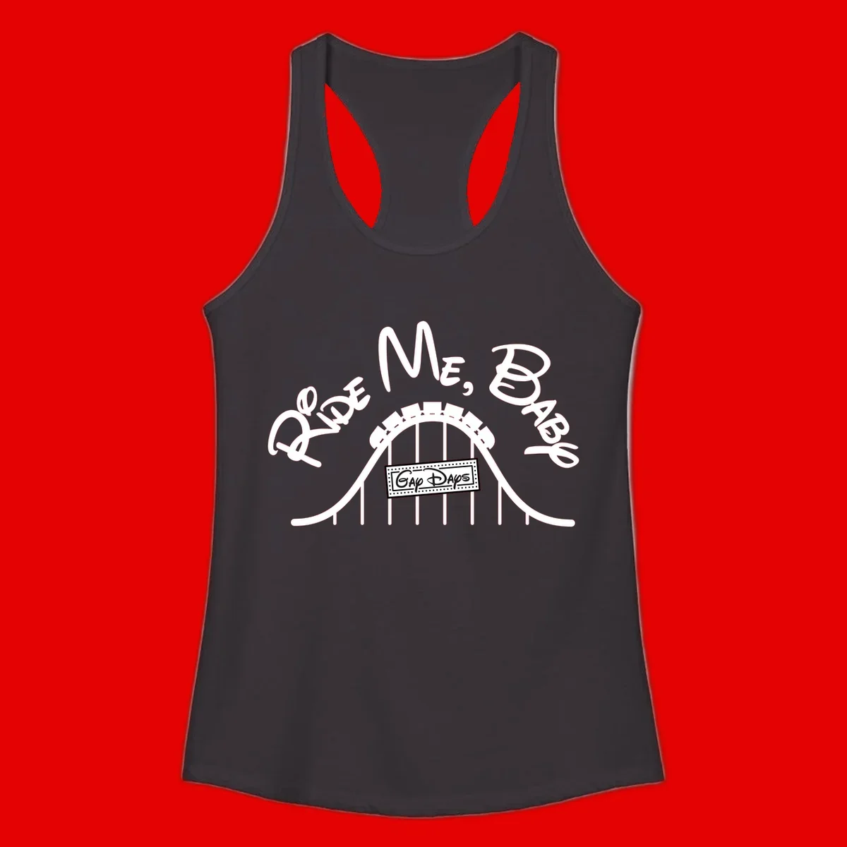 Nautical ship wheel design with 'Once More Into The Gap Days' text and wavy water elements for adventure-themed apparel
