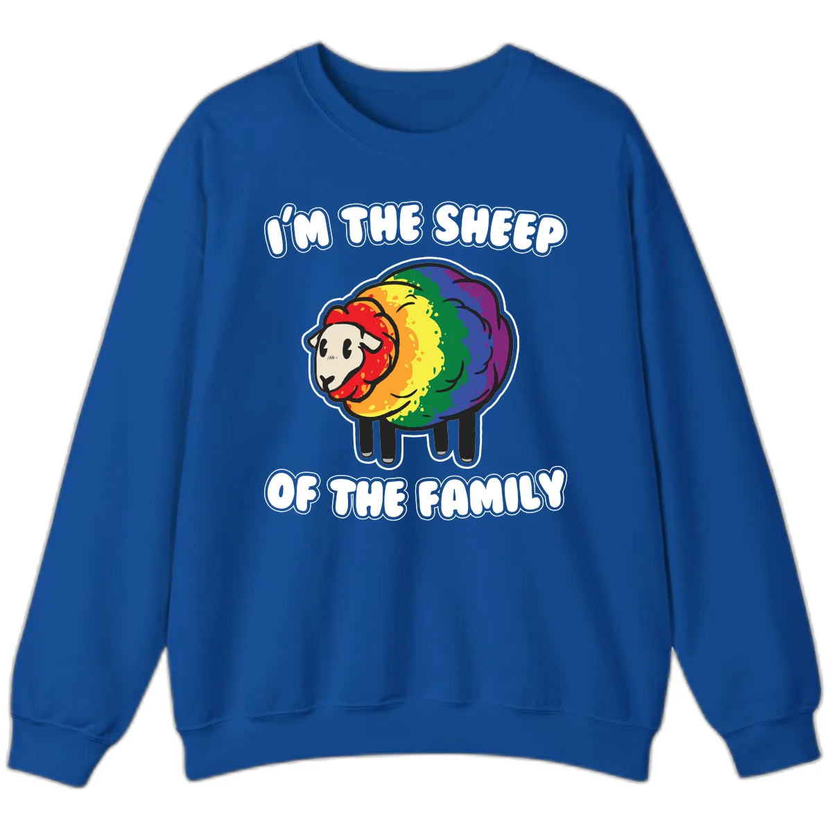 I'm The Sheep Of The Family Sweatshirt in Royal