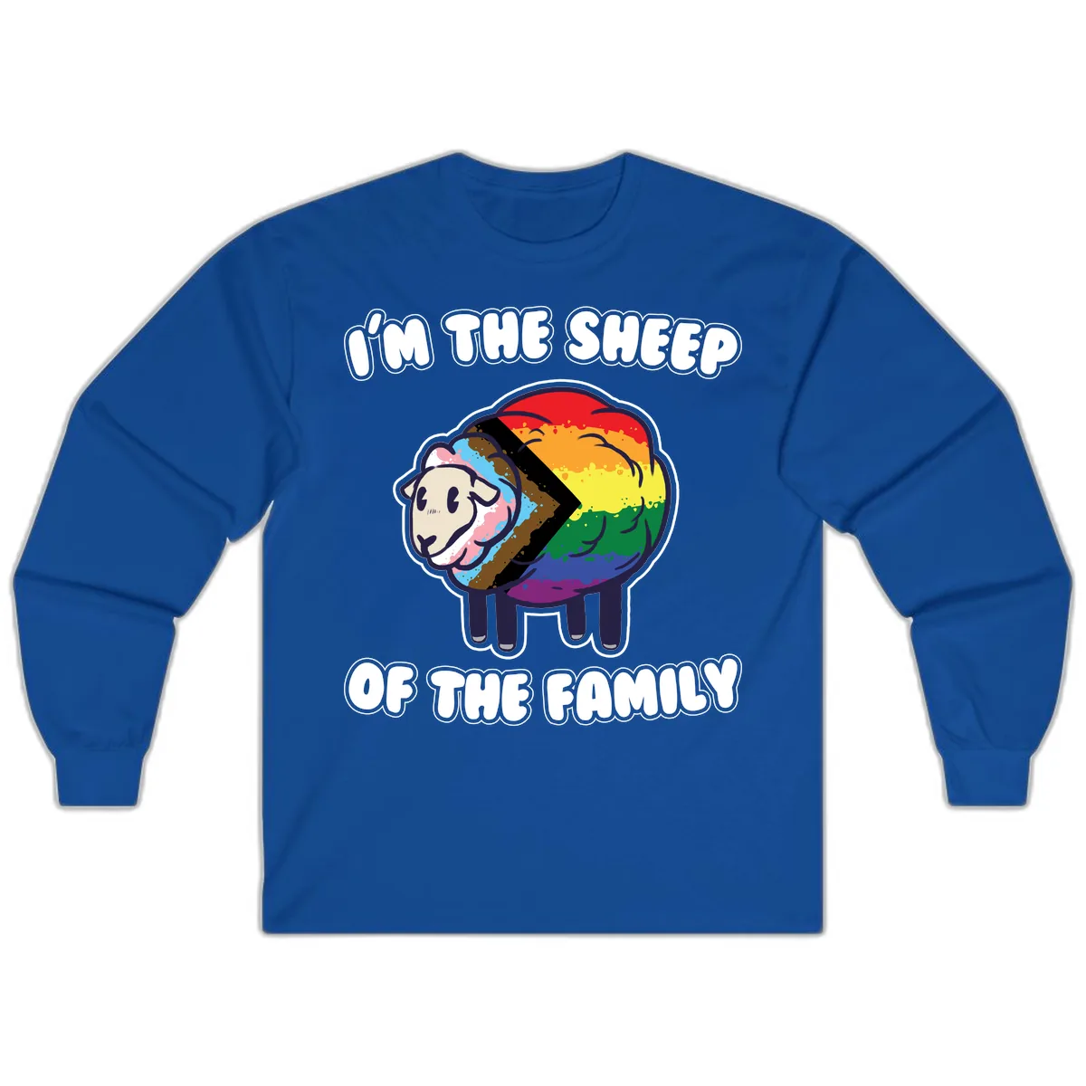 I'm The Sheep Of The Family Long Sleeve in Royal