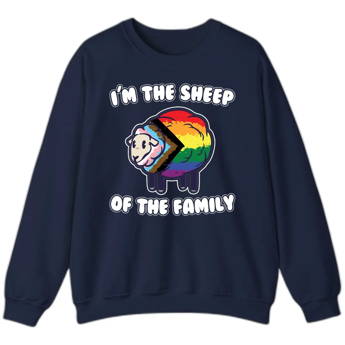 I'm The Sheep Of The Family Sweatshirt in Navy