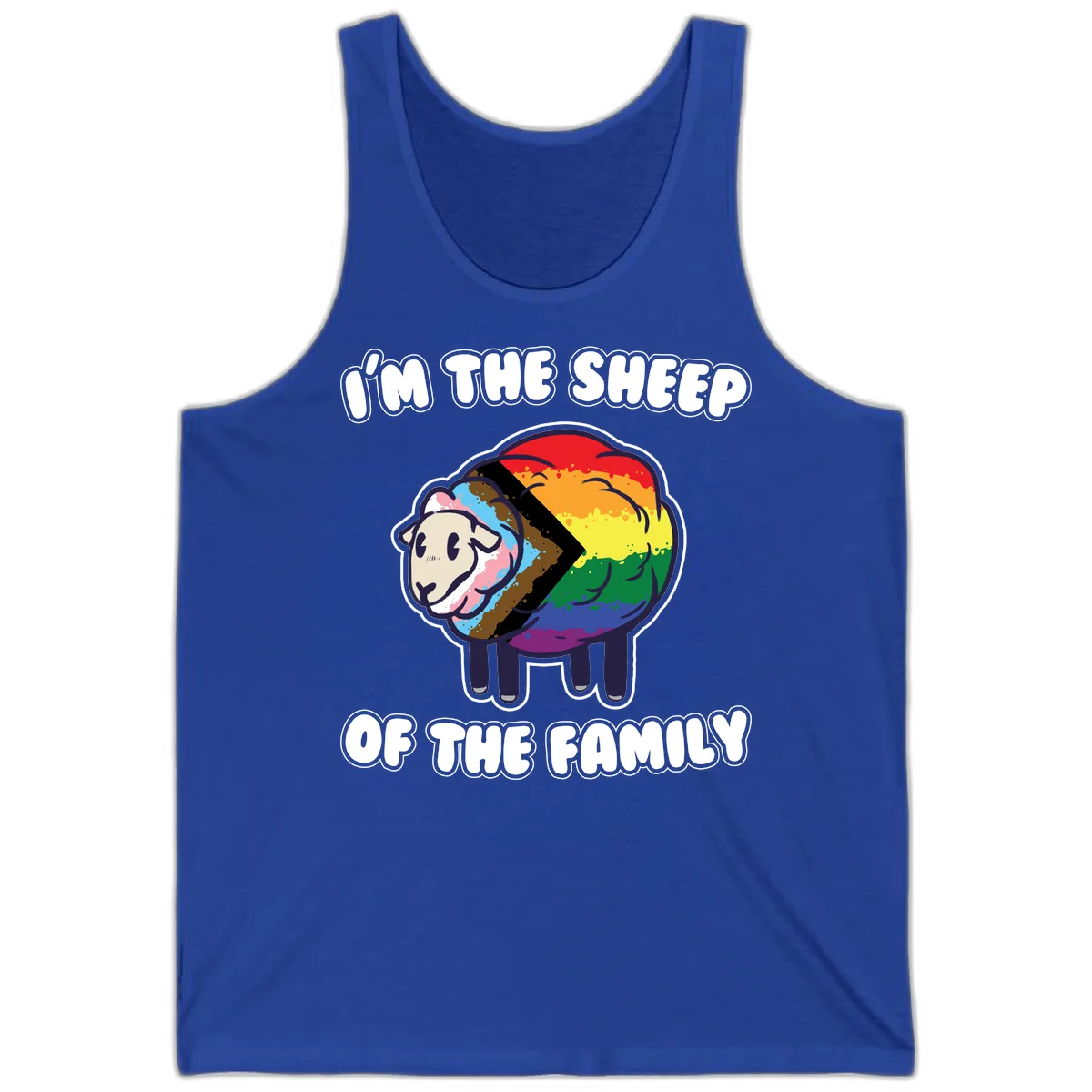 I'm The Sheep Of The Family Tank in True Royal