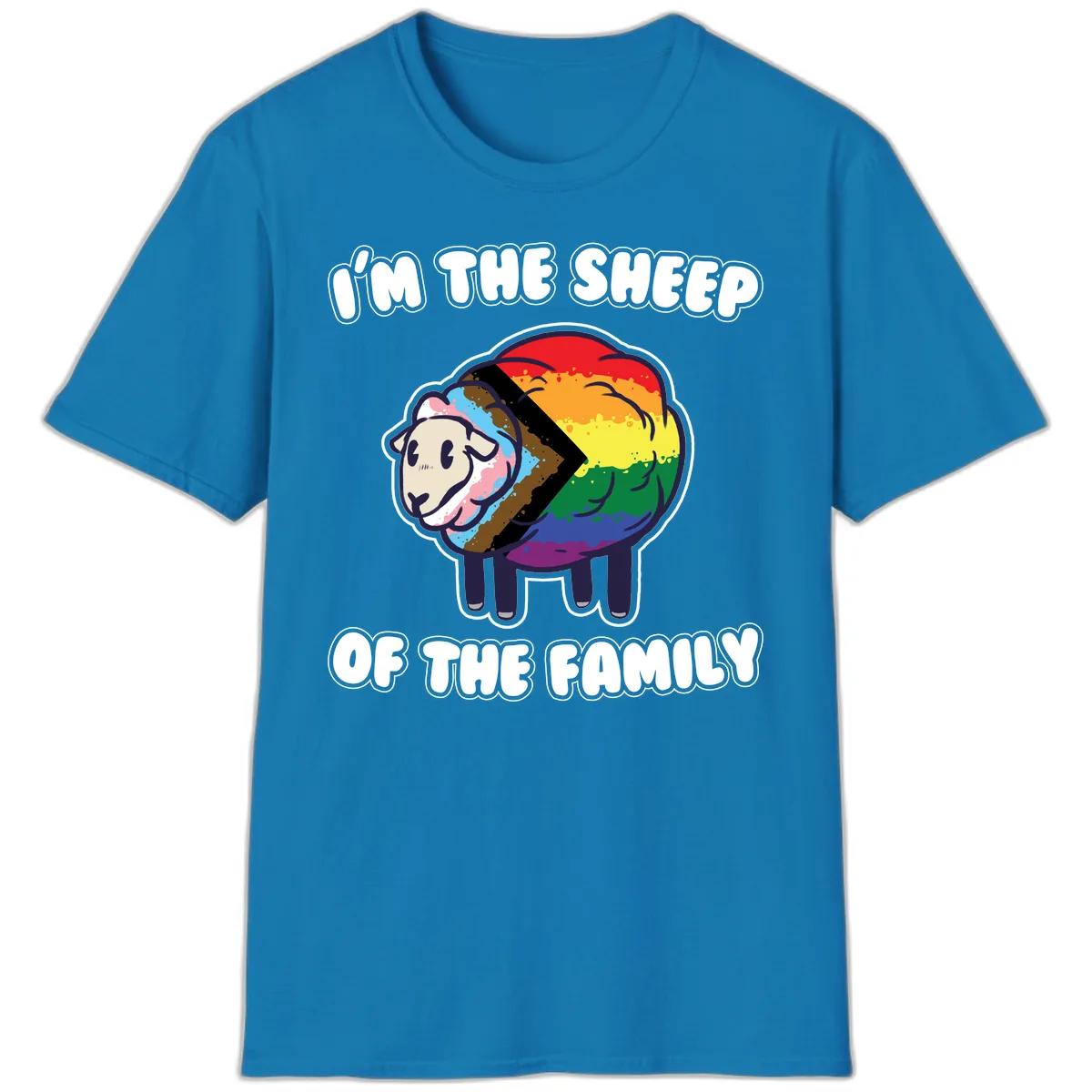 I'm The Sheep Of The Family T-Shirt in Sapphire