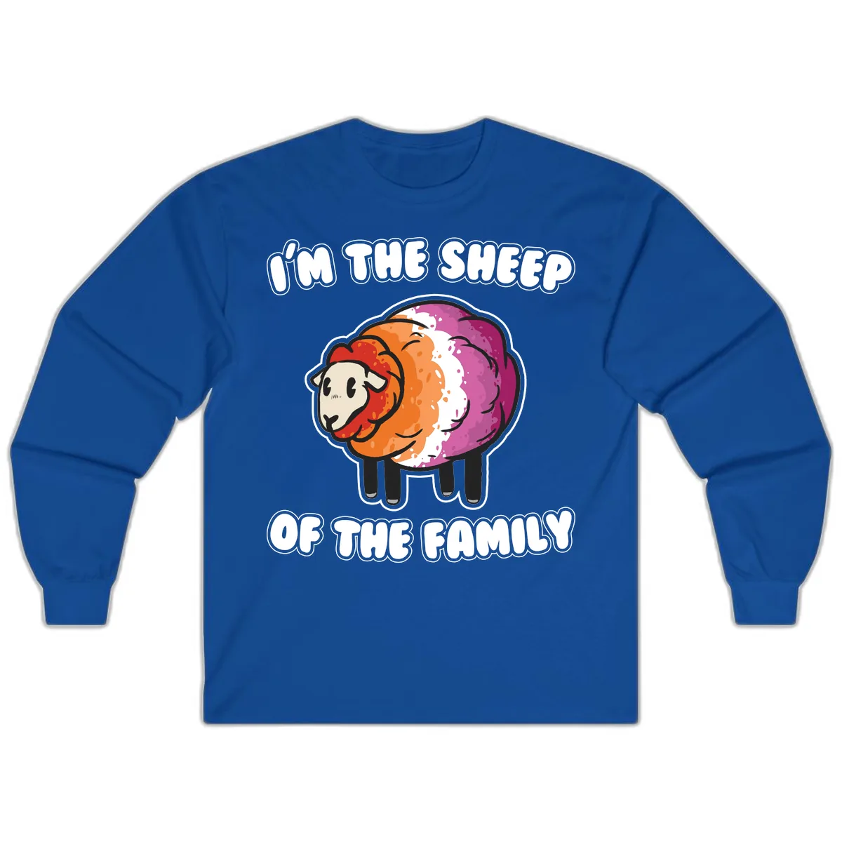 I'm The Sheep Of The Family Long Sleeve in Royal