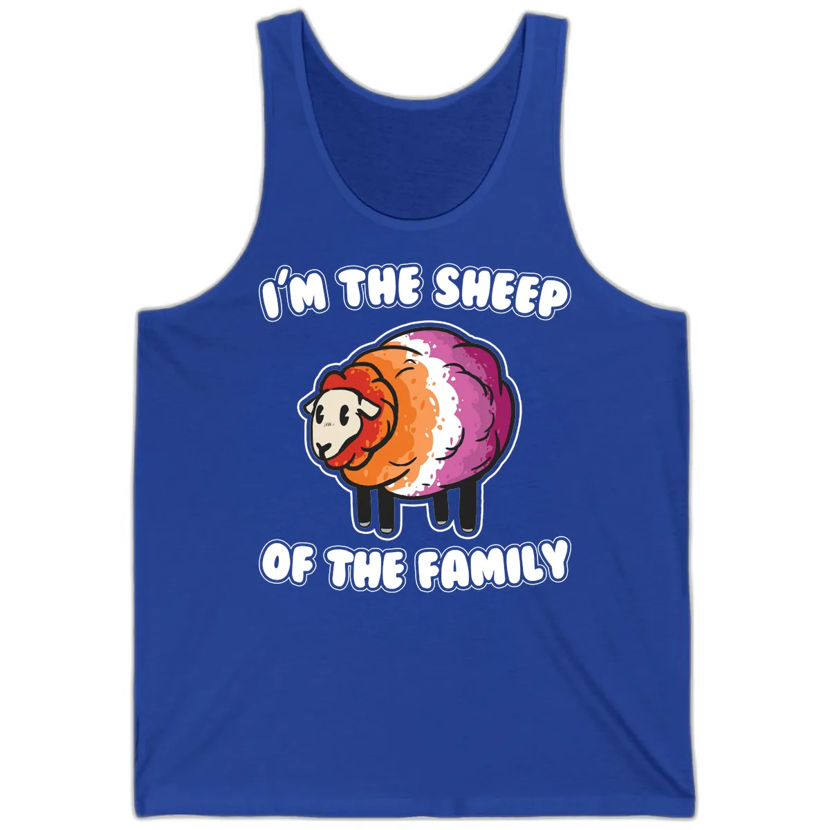 I'm The Sheep Of The Family Tank in True Royal