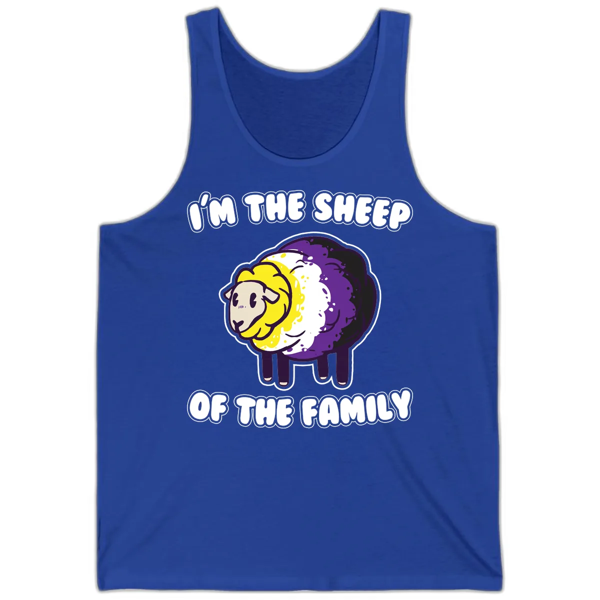 I'm The Sheep Of The Family Tank in True Royal
