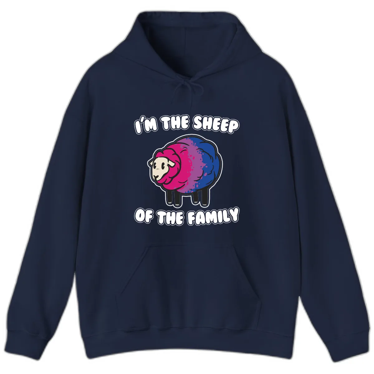 I'm The Sheep Of The Family Hoodie in Navy