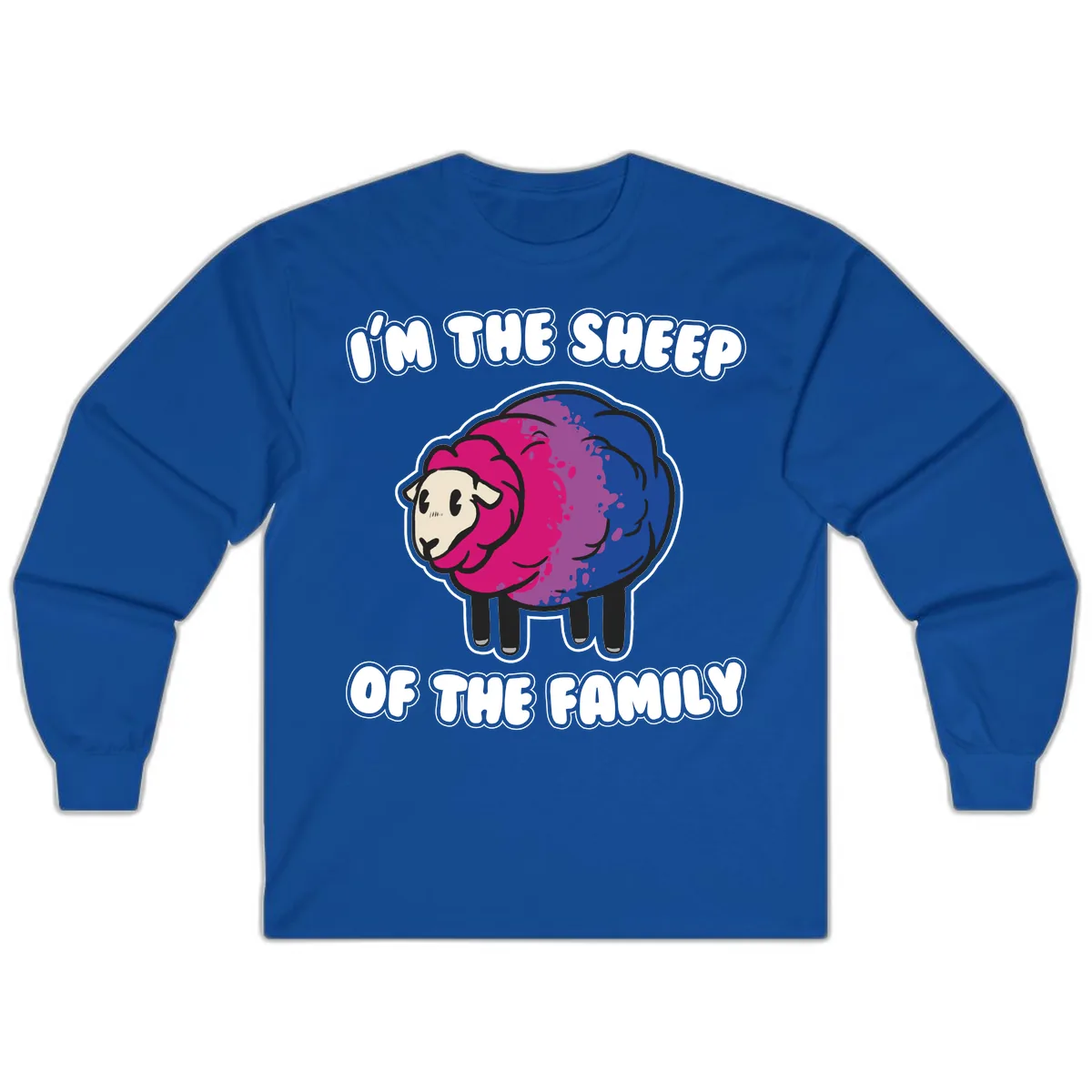I'm The Sheep Of The Family Long Sleeve in Royal