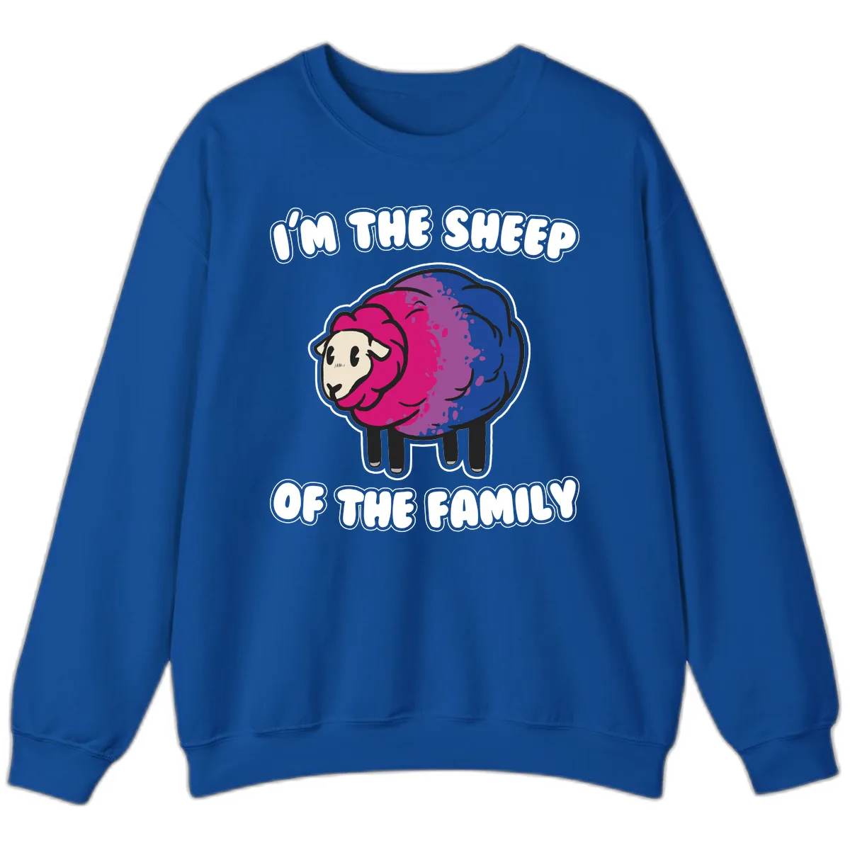 I'm The Sheep Of The Family Sweatshirt in Royal