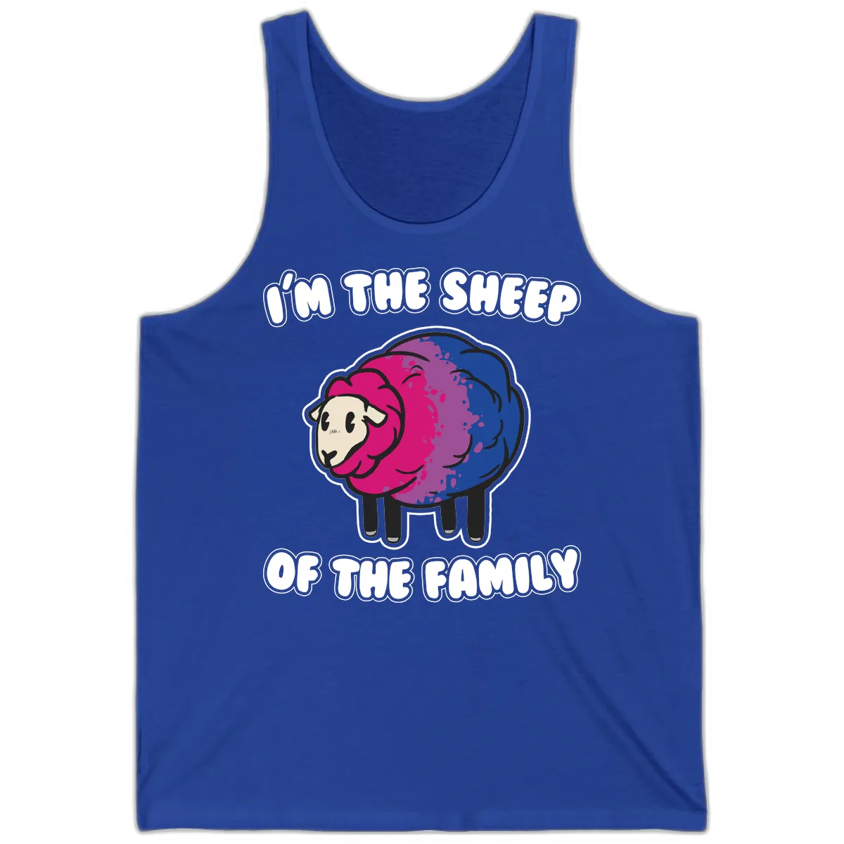 I'm The Sheep Of The Family Tank in True Royal