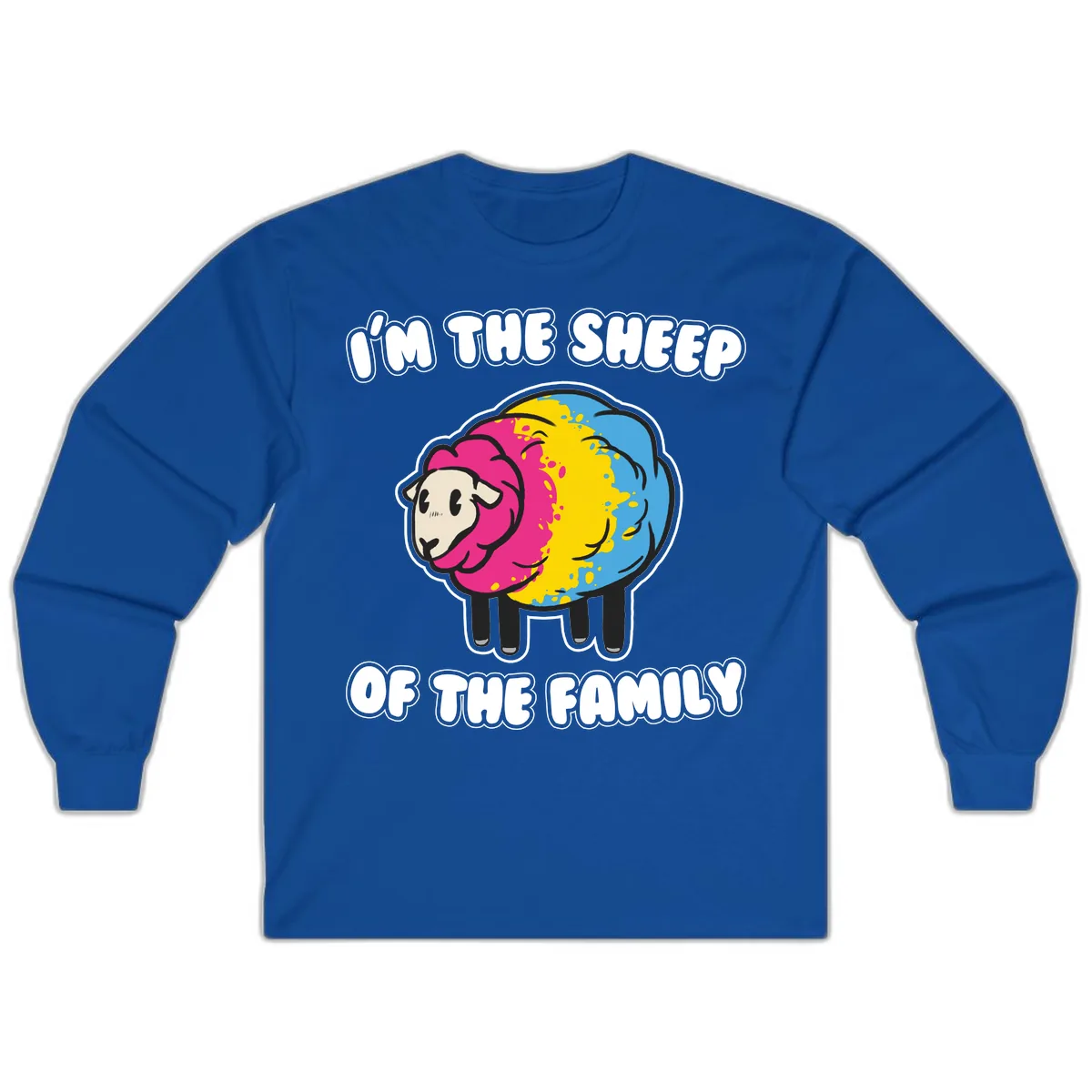 I'm The Sheep Of The Family Long Sleeve in Royal