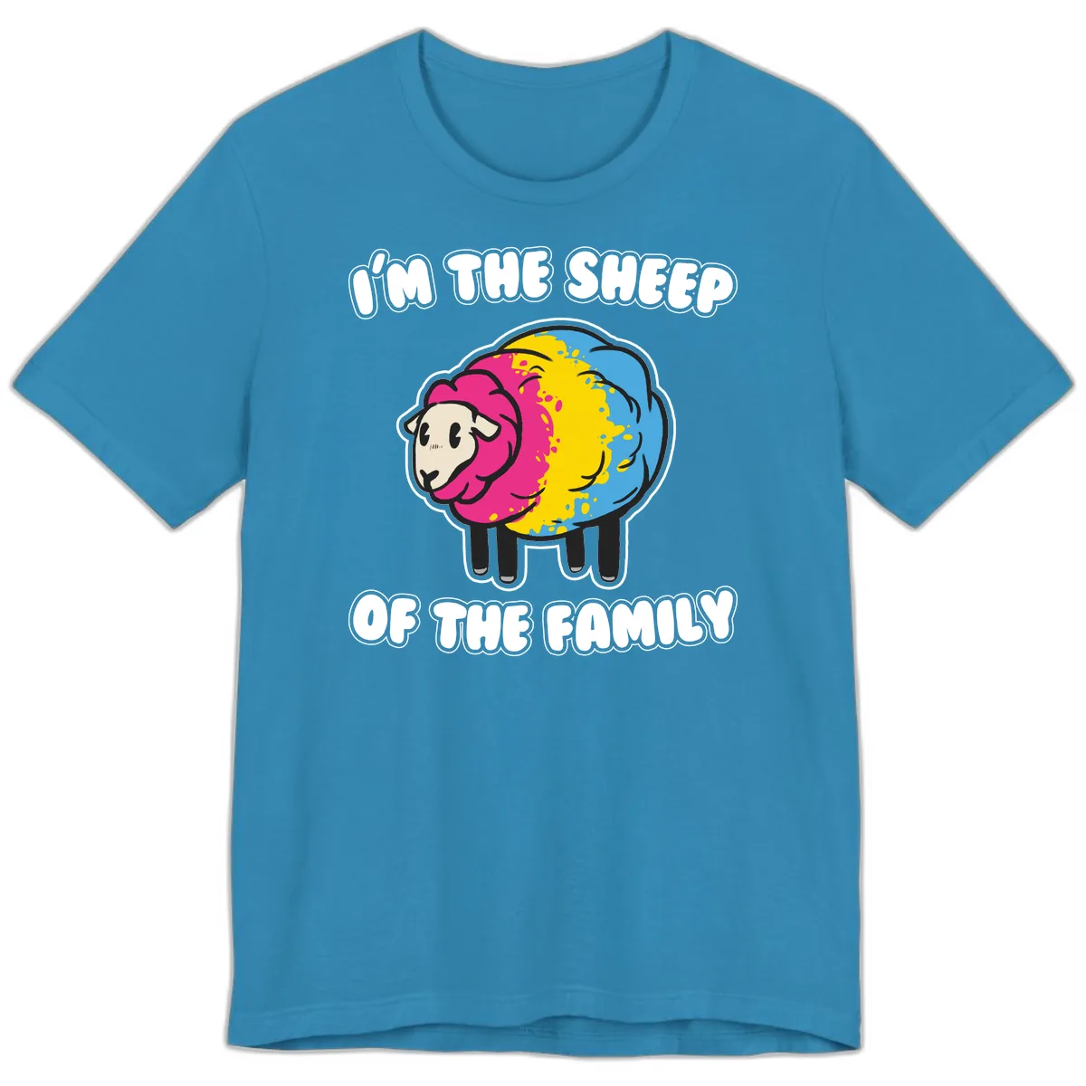 I'm The Sheep Of The Family Premium T-Shirt in Aqua