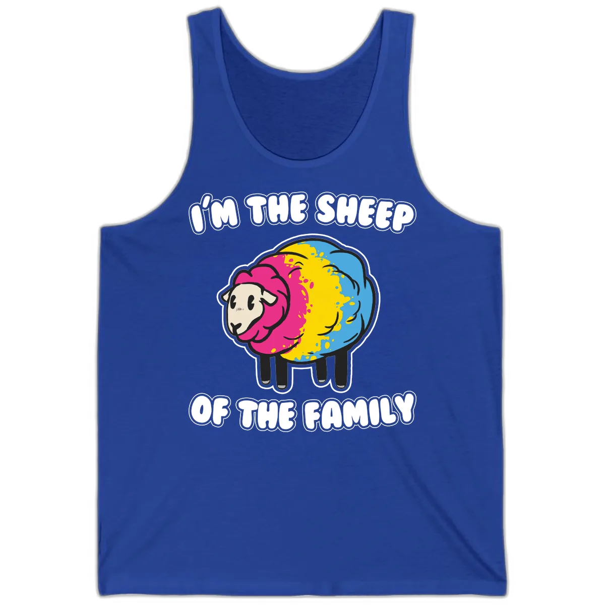 I'm The Sheep Of The Family Tank in True Royal