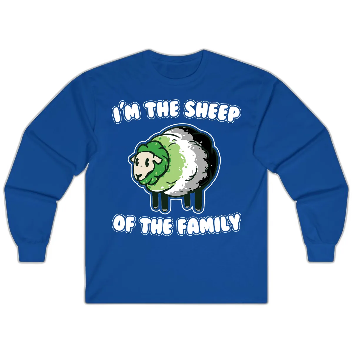 I'm The Sheep Of The Family Long Sleeve in Royal