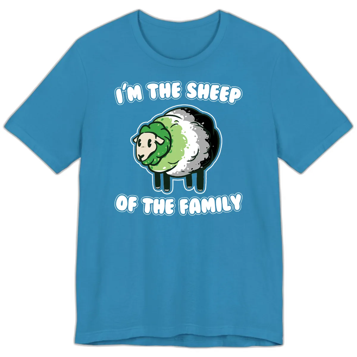 I'm The Sheep Of The Family Premium T-Shirt in Aqua