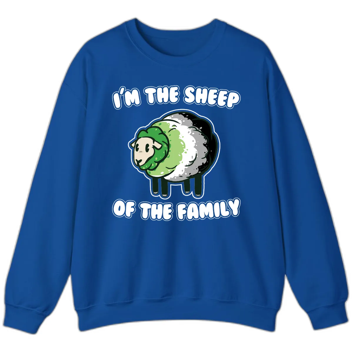 I'm The Sheep Of The Family Sweatshirt in Royal