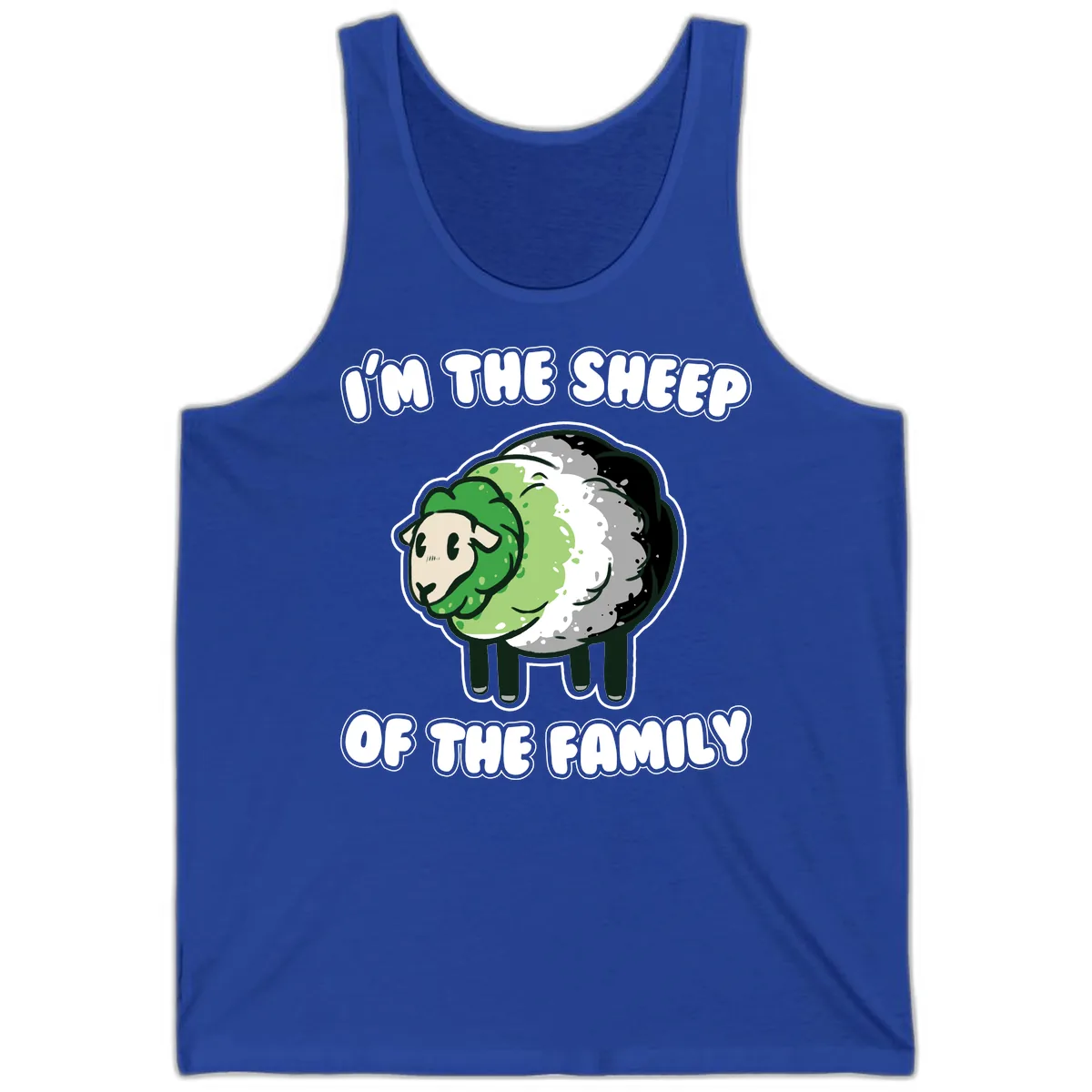I'm The Sheep Of The Family Tank in True Royal