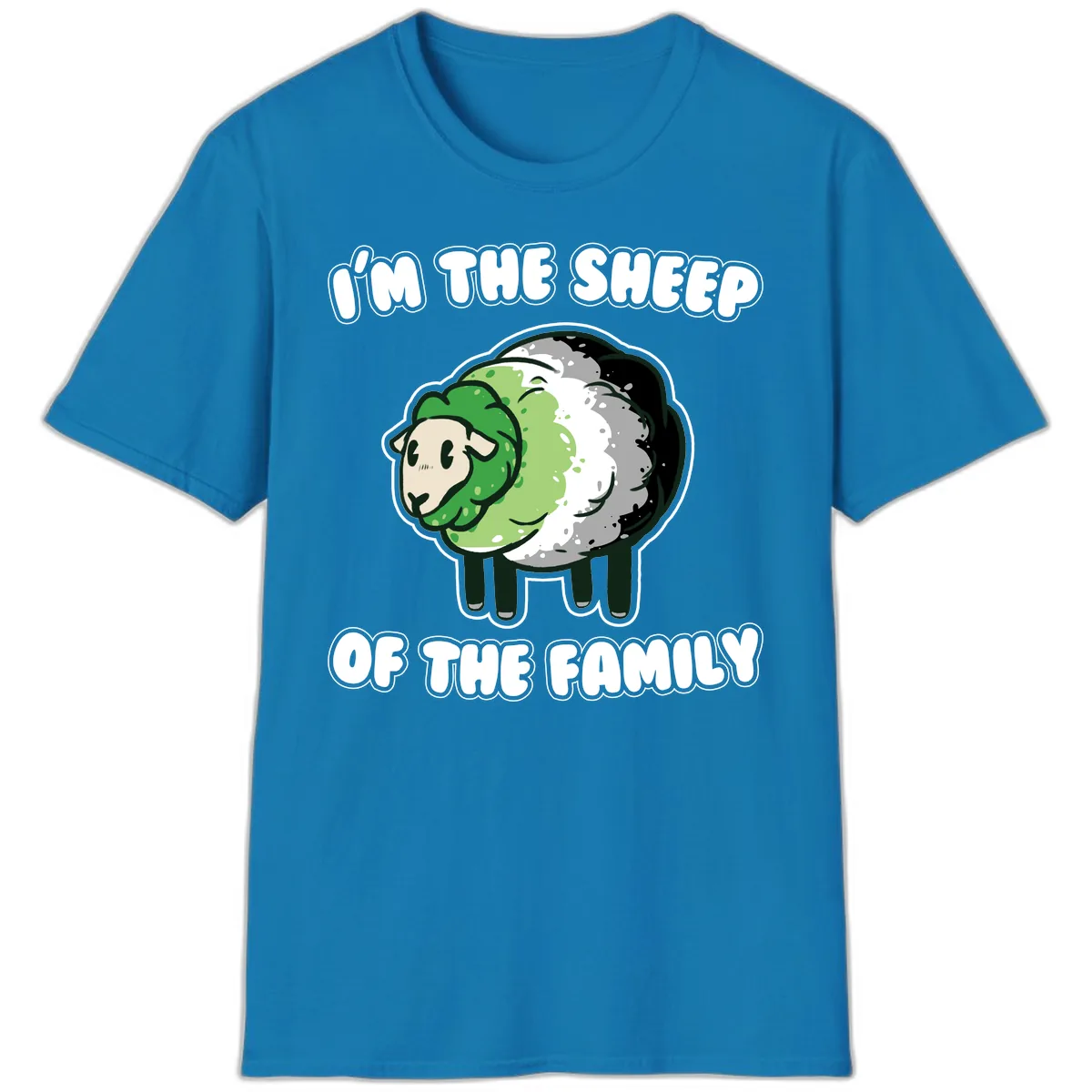 I'm The Sheep Of The Family T-Shirt in Sapphire