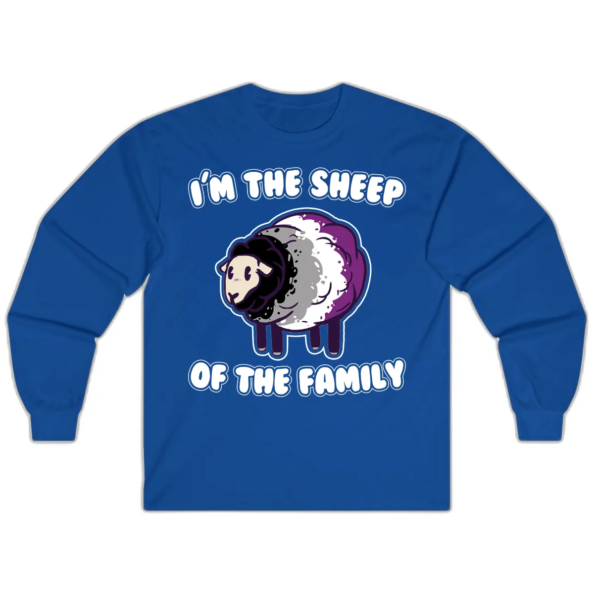 I'm The Sheep Of The Family Long Sleeve in Royal