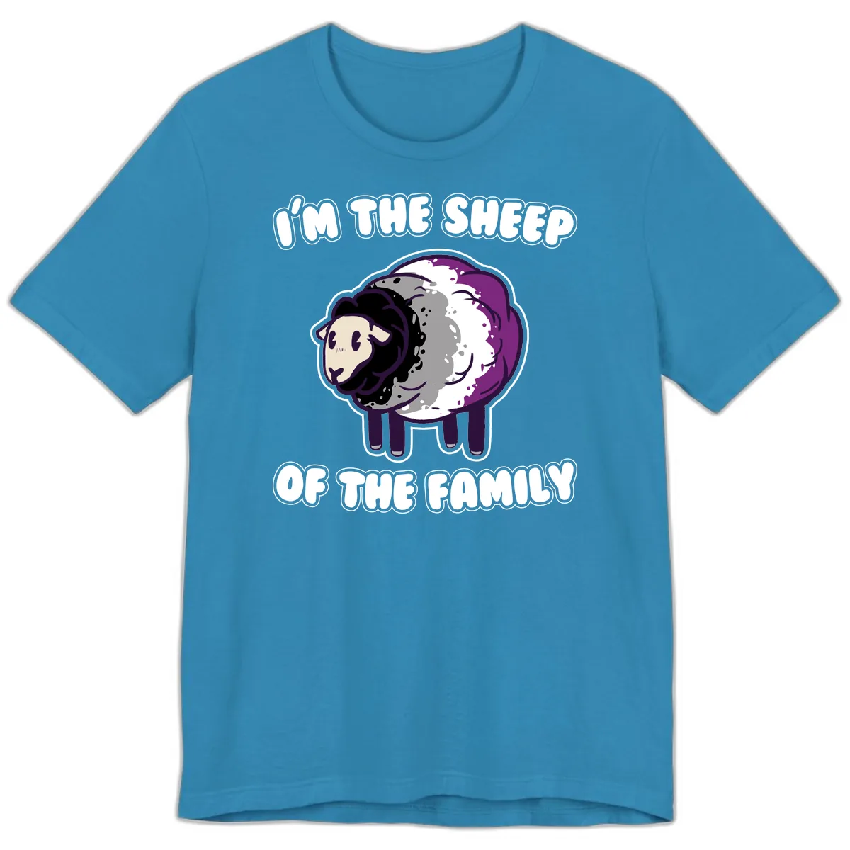 I'm The Sheep Of The Family Premium T-Shirt in Aqua