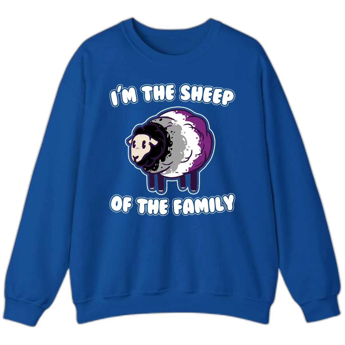 I'm The Sheep Of The Family Sweatshirt in Royal